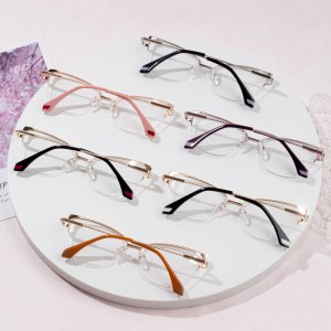 China Best Selling Designer Metal Glasses Mataas ang Kalidad