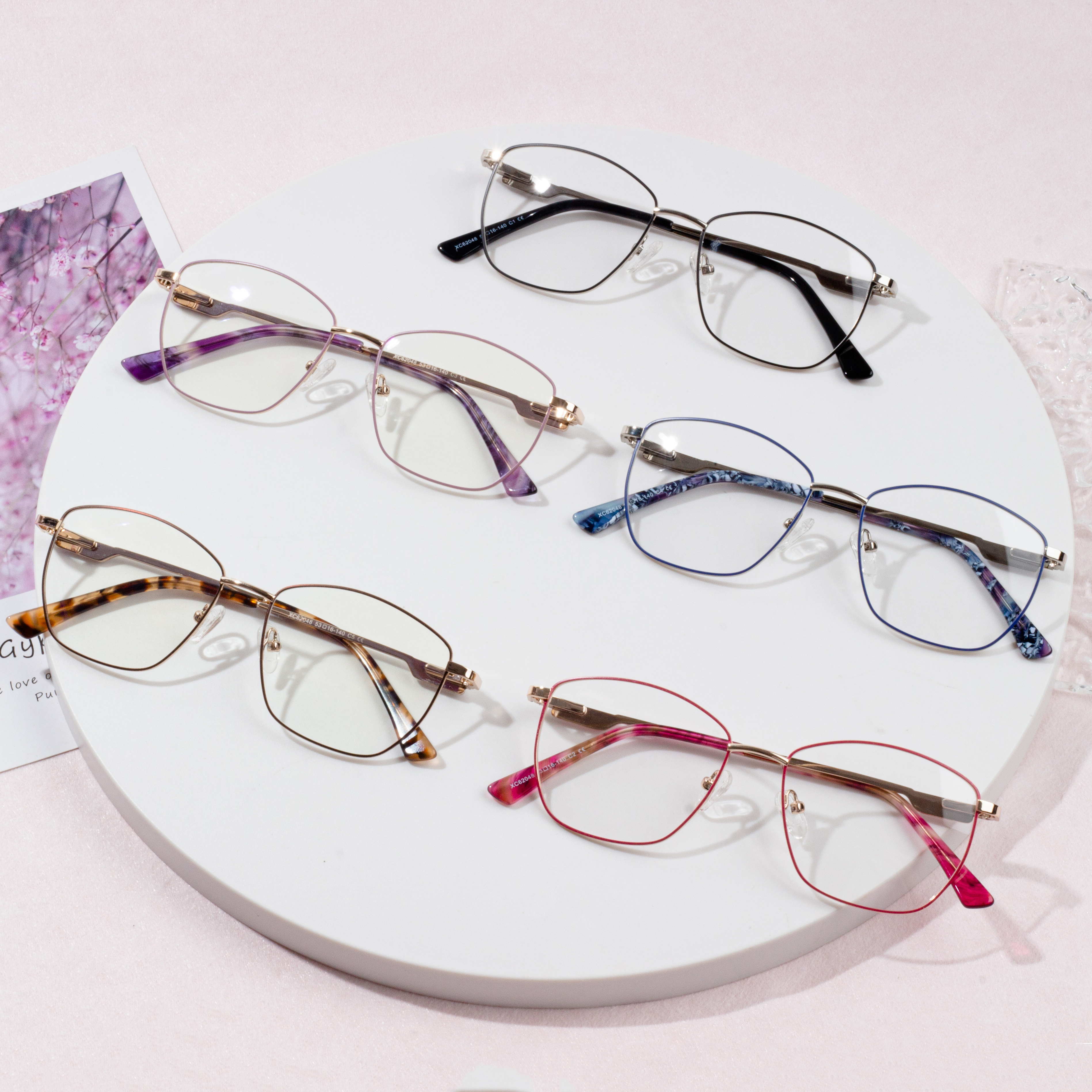 Fém női szemüvegkeretek nagykereskedelme