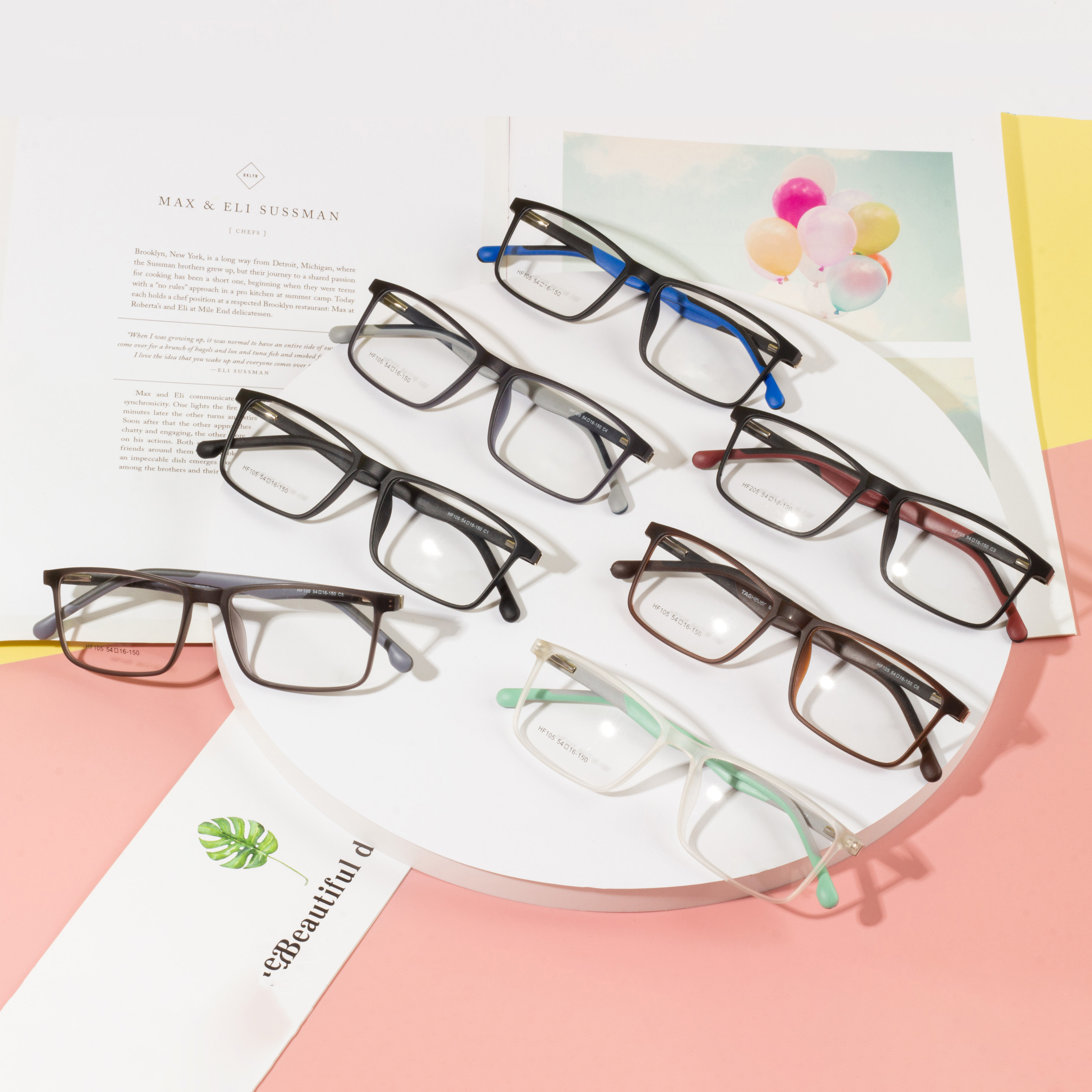Montature per occhiali classiche personalizzate di tendenza calda TR90