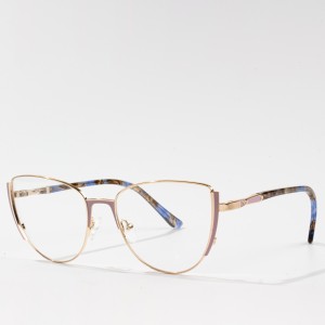 Kacamata Bingkai Optik Kacamata Logam