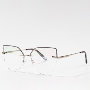 lagane naočale s plavim filterskim metalnim naočalama
