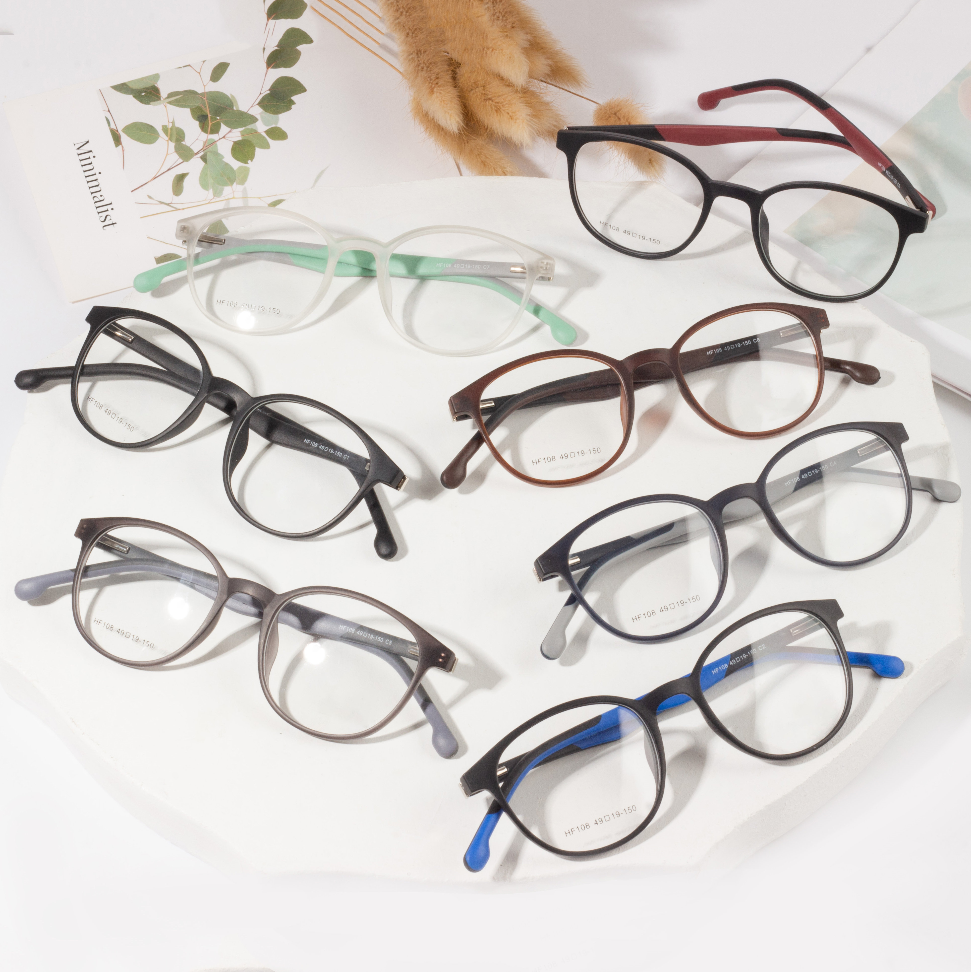 Armações de óculos de marcas personalizadas TR90