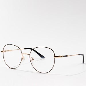 Kovinska trendovska dvobarvna očala