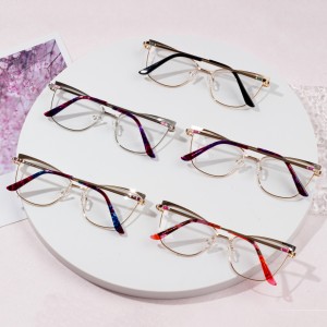 Персоналізована металева оправа для окулярів «котяче око».