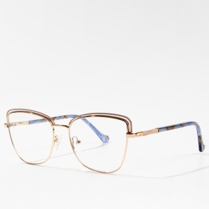 Нови метални оптични рамки за дамски очила