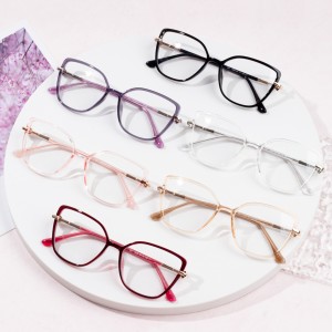 I-Cat's Eye TR Glasses Frame Women Eye Protection