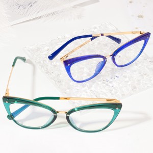 veleprodajni modni ženski dizajn okvirjev mačjih očal
