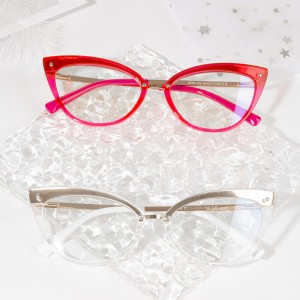 grossist katt glasögon ram mode kvinnor design