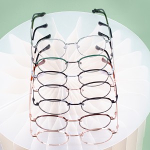 Оптовая круглые металлические очки
