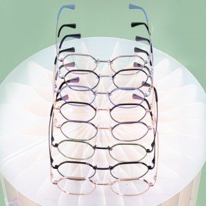 डिजाइनर धातु चश्मा फ्रेम
