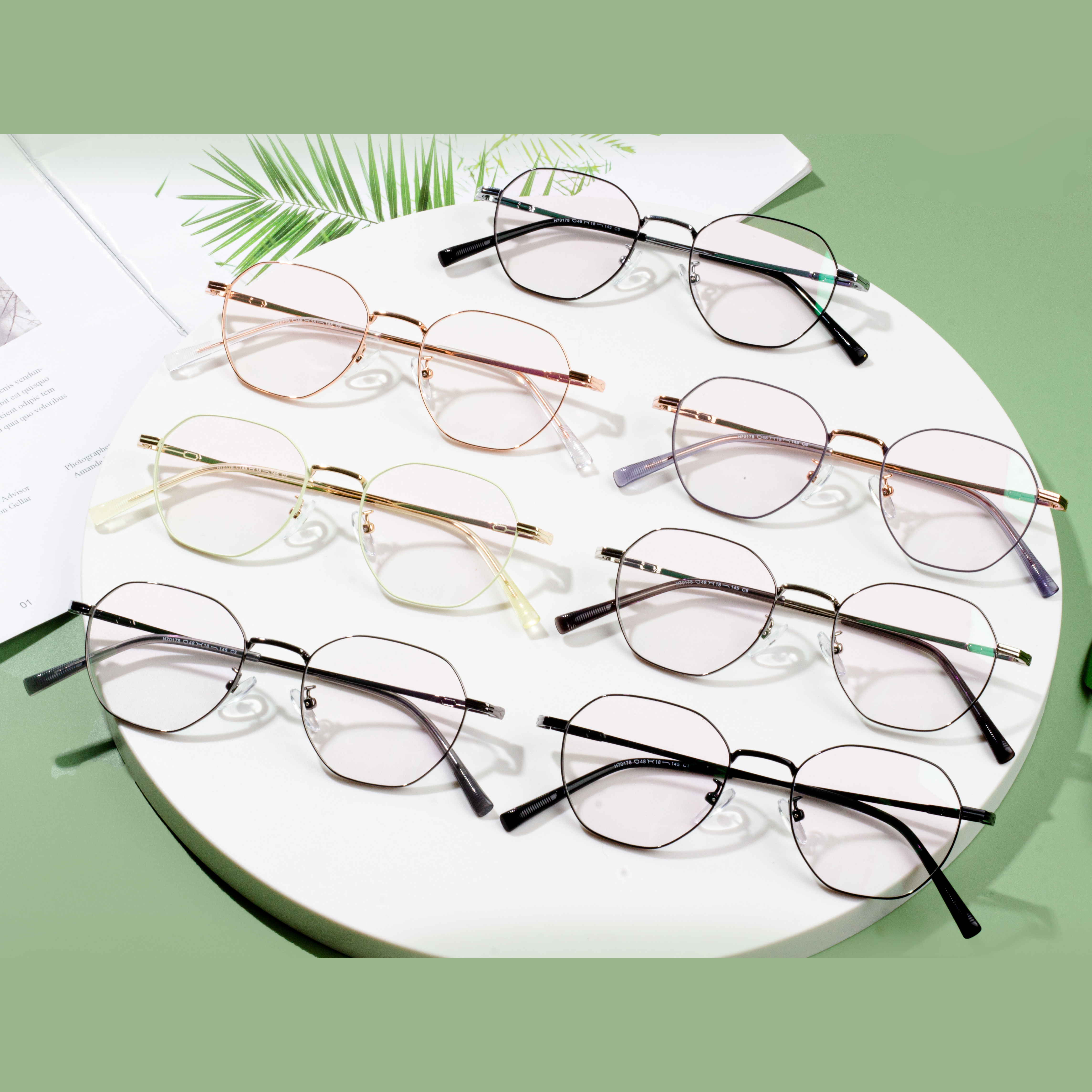 Нови пристигнувања со добар квалитет унисекс оптички рамки за очила