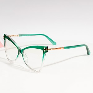 färgglada cat eye design glasögonbågar fabrik