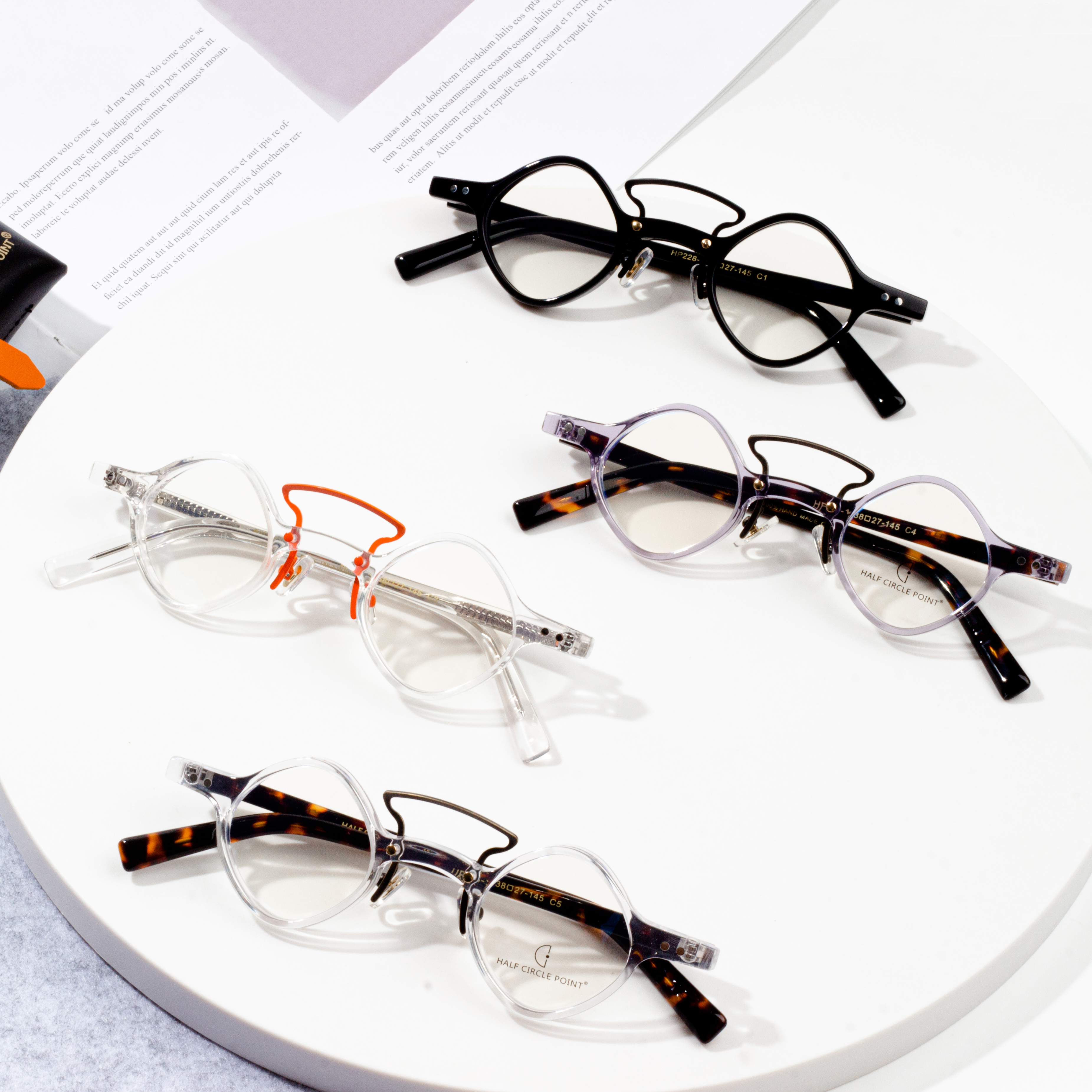 Montures de lunettes de mode unisexes à bon prix