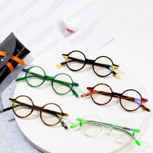Mode-blou ligblokkerende bril