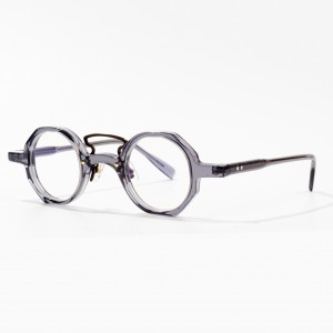 Bingkai Kacamata Optik Asetat Kualitas Tinggi kanggo Unisex