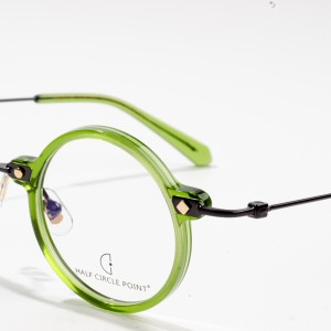 Unisex módne acetátové rámy okuliarov