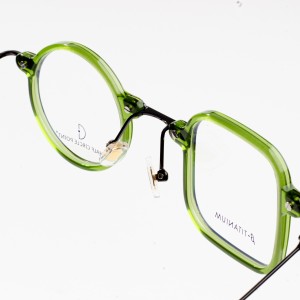 Unisex madingi acetato akinių rėmeliai