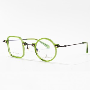 Unisex moda asetat gözlük çerçeveleri
