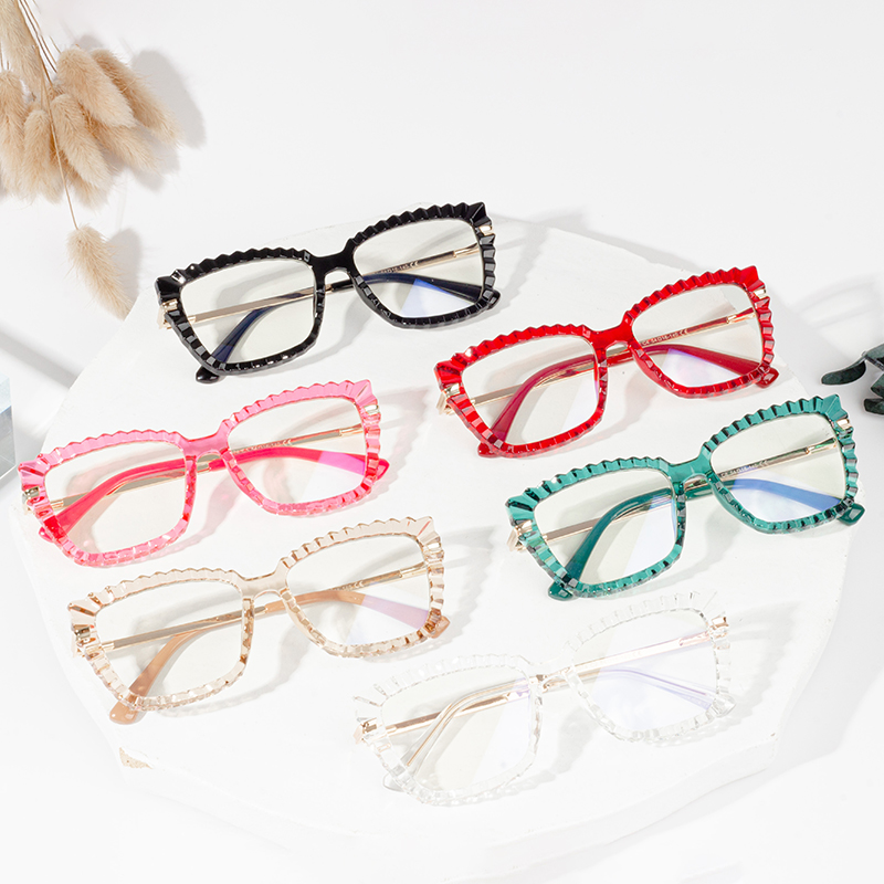 ho an'ny vehivavy eyeglass design frames