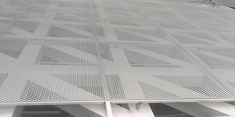 Aliuminio išplėstinis metalinis ekranas architektūriniam dekoravimui