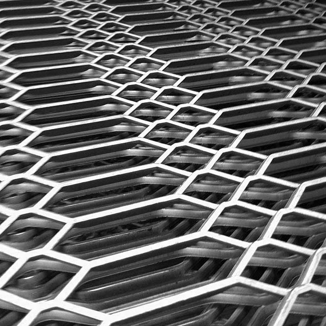 Gothic Expanded Metal Mesh