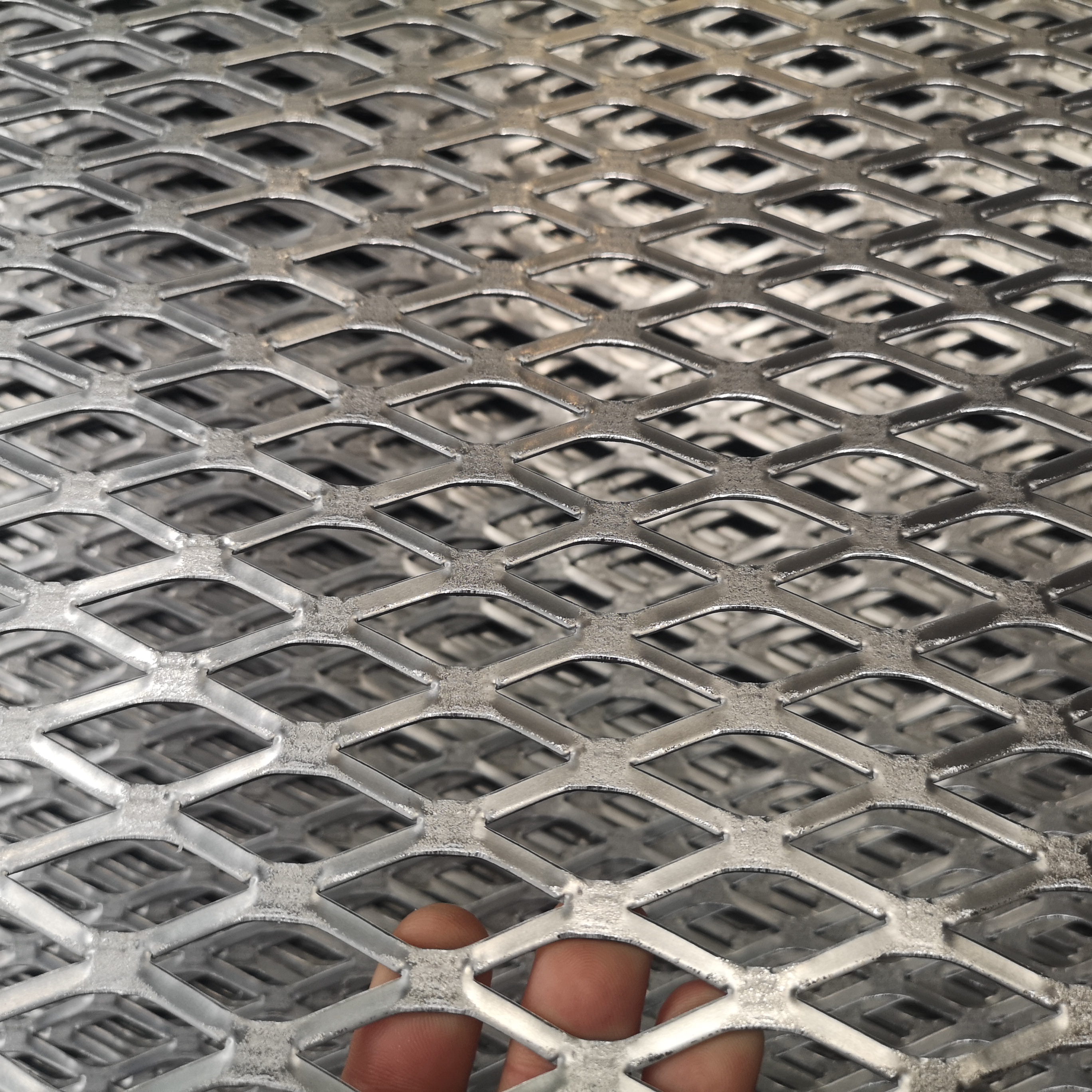 Mesh Metal Galvanized Expanded