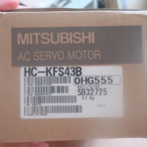 Japan Tuntun Ati Oriignal Mitsubishi AC Servo Motor 400W HC-KFS43B