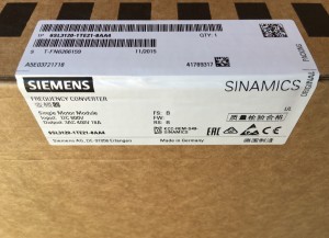 Módulo de motor único Siemens SINAMICS S120 6SL3120-1TE21-8AA3