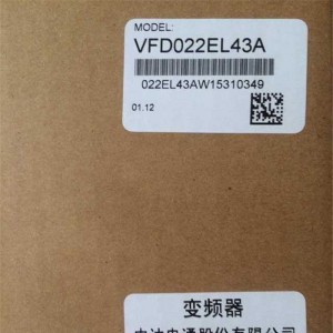 고품질 VFD022EL43A 3Hp 460V 삼상 입력 AC 드라이브 인버터 델타