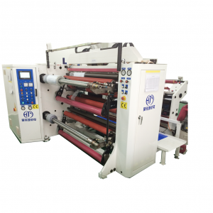 HJY-FQ06 Double Shafts Central Surface Slitting Rewinder Machine