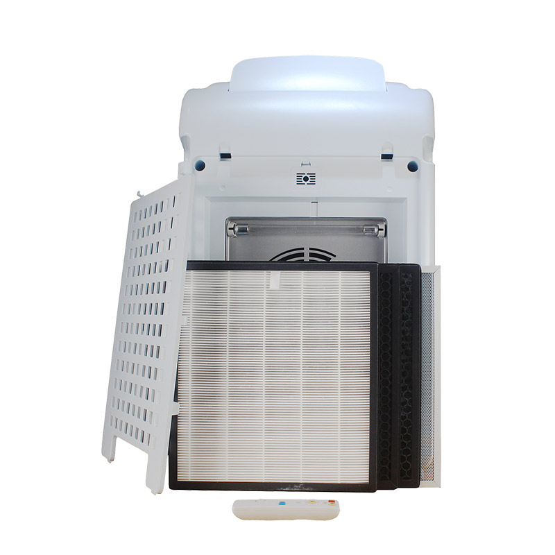 Portable Air Purifier Floor Standing OEM HEPA air cleaning UV ION air filtration system