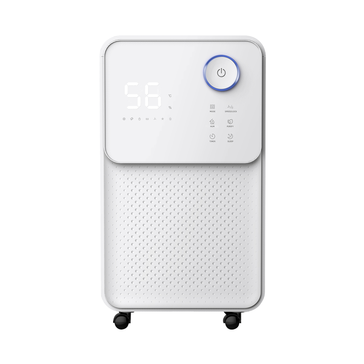 Gida Mai Ikon Wifi Ƙaramin Dehumidifier Smart Air Dehumidifier 12L Fitaccen Hoton Mai ɗaukar hoto