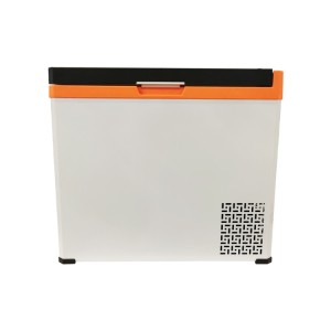 Réfrigérateur de voiture 12v/24vCompressor 25l 35l 45l 55l mini-réfrigérateur à double zone de température