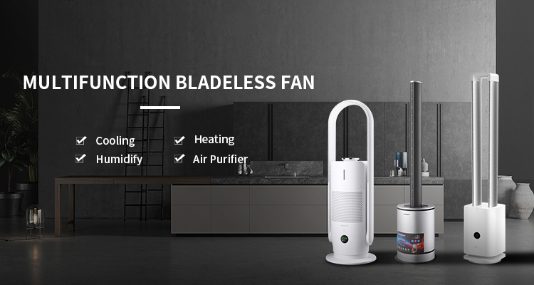 Operation Guide For Bladeless Fan Heater With Air Purification