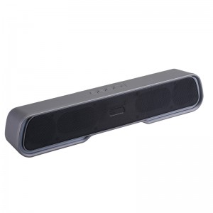 Trådløs høyttaler Bluetooth soundbar-høyttaler med LED RGB