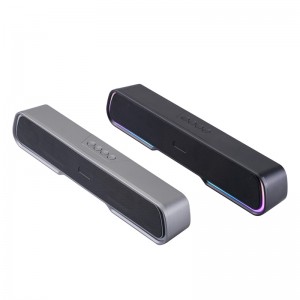 רמקול אלחוטי רמקול Bluetooth Soundbar עם LED RGB