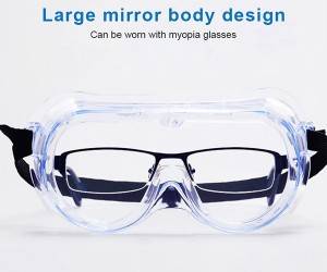 Eye Protective Medical Enclosed Anti-fog Safety Goggles