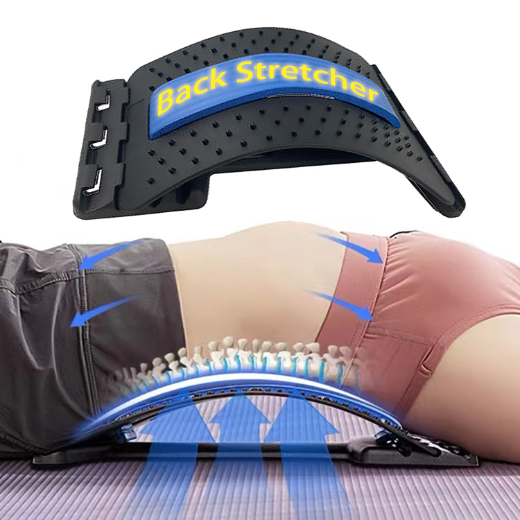 What is the use of the Back Stretcher Massager?