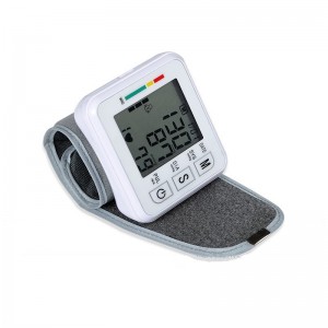 Most Accurate Portable Wrist Blood Pressure Monitor Digital Sphygmomanometer Heart Rate Pulse Meter BP Monitor