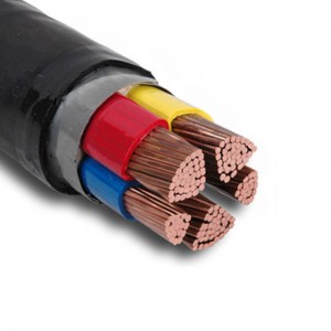 0,6/1KV nízkonapěťový 4jádrový 95mm 120mm 185mm 240mm 300mm XLPE izolovaný podzemní pancéřovaný PVC napájecí kabel