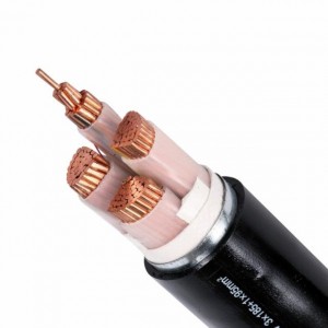 0.6/1KV Low Voltage 4 Kore 95mm 120mm 185mm 240mm 300mm XLPE Insulated Underground Armored PVC Power Cable