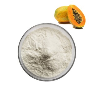 Papainpulver, naturlig papayafruktekstrakt