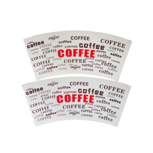 Coffee Cup Paper Cup Fan for Hot And Cold kumwa