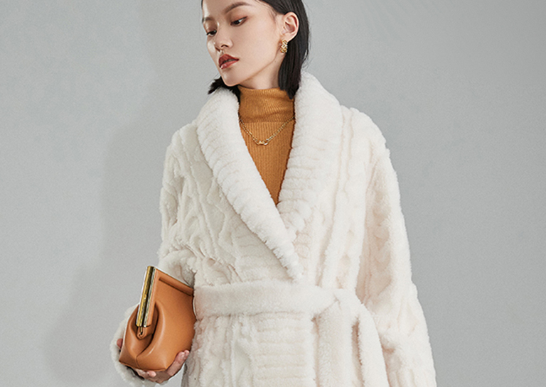 wool plush coats