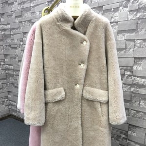 Fashion Jacket Womens Style Clothing Women Sheep Shearing Fur Coat