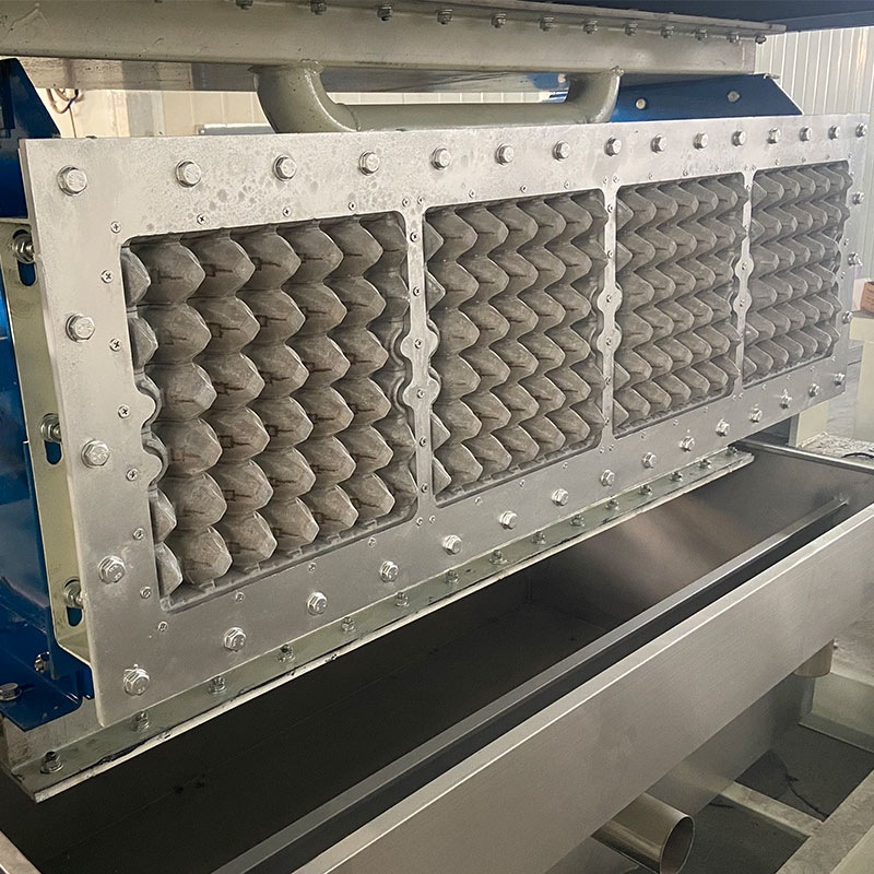 خط تولید دستگاه تولید سینی تخم مرغ تفاله کاغذ باطله اتوماتیک