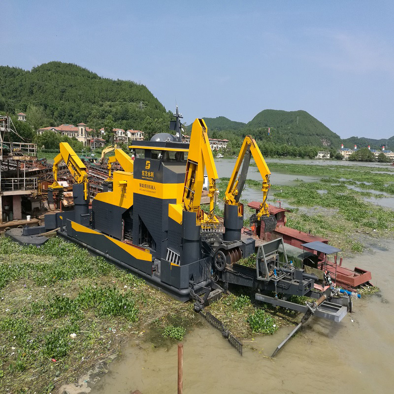 インテリジェントホーボー DF-H1 河川清掃船・河川清掃ロボット