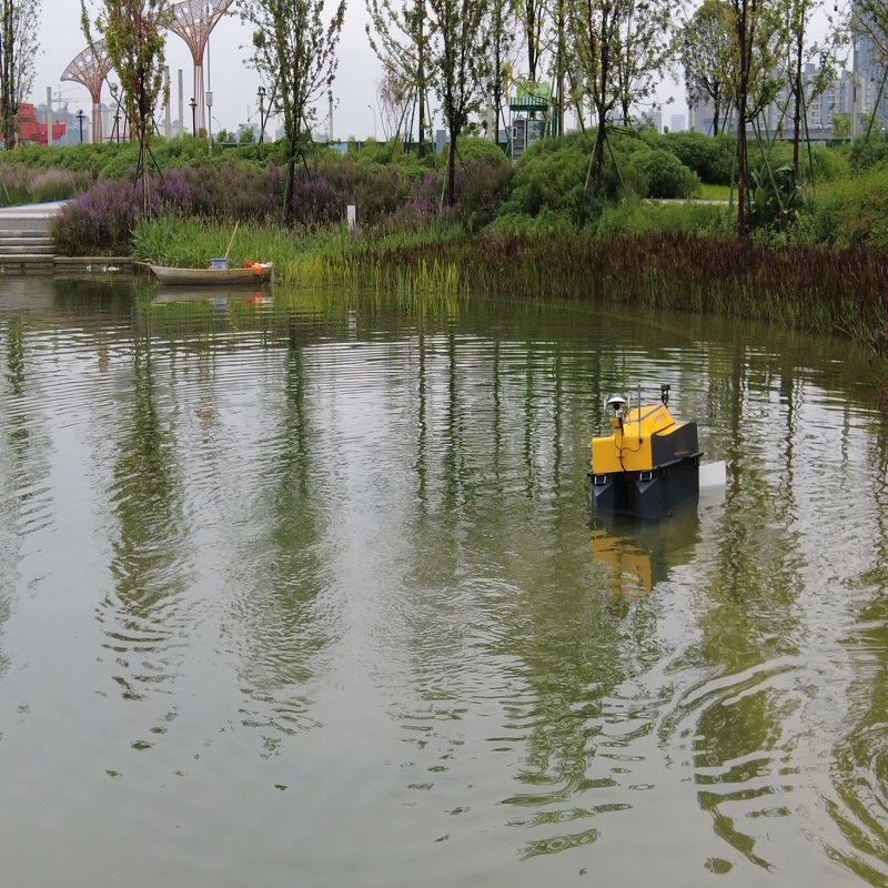 बुद्धिमान मानवरहित होबो DF-H4 नदी साफ करणारी बोट/नदी साफ करणारा रोबोट