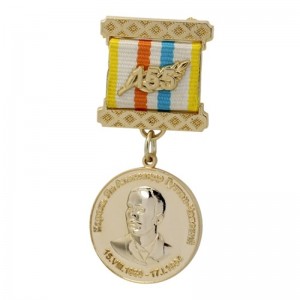 Regalo Insignia personalizada Medalla de honor Diseño Fundición a presión Esmalte Esmalte suave Elogio Medalla militar de metal
