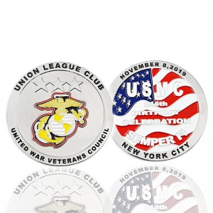 China supplier custom metal commemorative coin manufacturer custom wholesale metal challenge coin